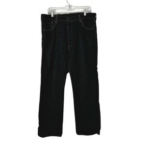 Levi's 501 Jeans Mens 36x31" Original Button Fly Black 100%‎ Cotton